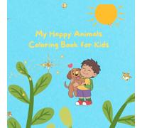 My Happy Animals Coloring Book for Kids