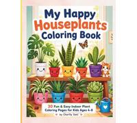 My Happy Houseplants Coloring Book