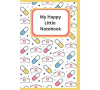 My Happy Little Notebook: Note Book, Monthly Planner and Password Reminder