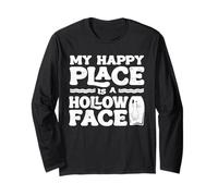 My Happy Place is A Hollow Face Bodyboarding Surfing Long Sleeve T-Shirt