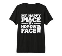 My Happy Place is A Hollow Face Bodyboarding Surfing Premium T-Shirt