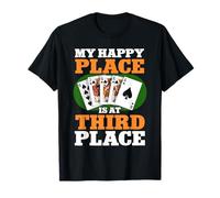 My Happy Place is at Third Base Blackjack Table Position T-Shirt