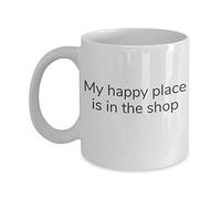 My Happy Place is in The Shop Mug