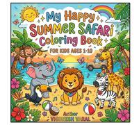 My Happy Summer Safari Coloring Book