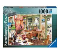Ravensburger Haven No. 11 The Artist's Shed 1000 Piece Jigsaw Puzzles for Adults and Kids Age 12 Years Up