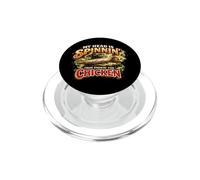 My Head Is Spinning From Smoking The Chicken Funny Weed PopSockets PopGrip for MagSafe