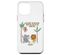 My Heart and My Flesh Sing Bible Scripture Jungle Animals Case for iPhone 12 mini