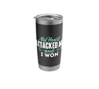 My Heart Attacked Me and I Won - Heart Attack Survivor Stainless Steel Insulated Tumbler
