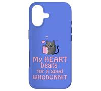 My Heart Beats For A Good Whodunnit Funny Cat Mystery Case for iPhone 17