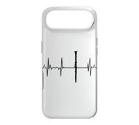 My Heart Beats For Clarinet Heart Line Case for iPhone Air