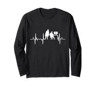 My Heart Beats For Computer Science Long Sleeve T-Shirt