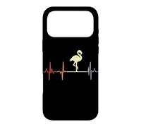 My Heart Beats for Flamingos Heart Line Case for iPhone 17 Pro Max