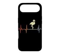 My Heart Beats for Flamingos Heart Line Case for iPhone Air