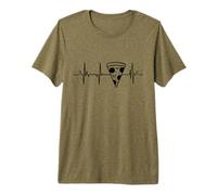 My Heart Beats for Pizza Premium T-Shirt
