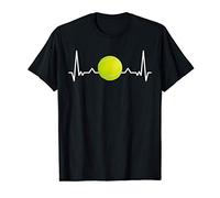 My heart beats for playing tennis - Tennis Player Ball T-Shirt