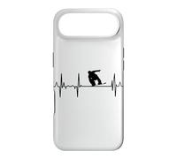 My Heart Beats For Snowboarding Snowboard Fan ECG Case for iPhone Air