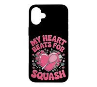 My Heart Beats For Squash Case for iPhone 16 Plus