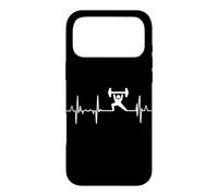 My Heart Beats For Weightlifting Athletes Heartbeat Case for iPhone 17 Pro Max