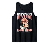 My Heart Beats in 7/8 Time It’s a K-Pop Thing Tank Top