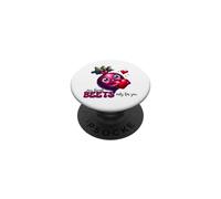 My Heart Beets Only For You Cute Beet Pun PopSockets Adhesive PopGrip