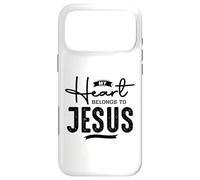 My Heart Belong To Jesus Case for iPhone 17 Pro Max
