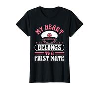 My Heart Belongs to A First Mate Wife T-Shirt
