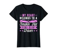 My Heart Belongs to A Smokin' Hot Demo Derby Driver T-Shirt