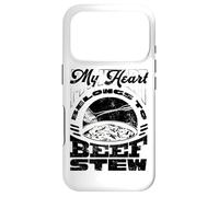 My Heart Belongs To Beef Stew Meat Lover Case for iPhone 17 Pro