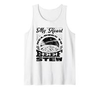 My Heart Belongs to Beef Stew Meat Lover Tank Top