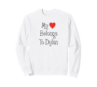 My Heart Belongs To Dylan Girlfriend Wife Spouse Sweatshirt