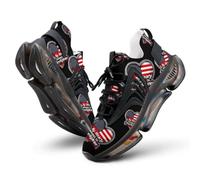 My Heart Belongs to Firefighter Men's Road Running Shoes