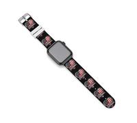 My Heart Belongs To Firefighter Smartwatch Replacement Band Compatible with IWatch Soft Silicone Wristbands Watch Strap 38mm/40mm