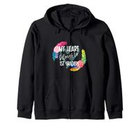 My Heart Belongs to First Graders Zip Hoodie