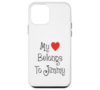 My Heart Belongs To Jimmy Girlfriend Wife Spouse Case for iPhone 12 mini