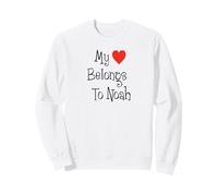 My Heart Belongs To Noah Girlfriend Wife Spouse Sweatshirt