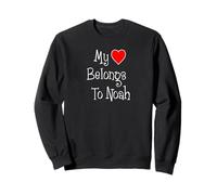 My Heart Belongs To Noah Girlfriend Wife Spouse Sweatshirt