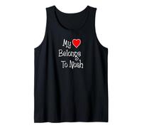 My Heart Belongs to Noah Girlfriend Wife Spouse Tank Top