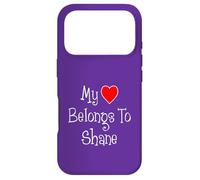 My Heart Belongs To Shane Girlfriend Wife Spouse Case for iPhone 17 Pro