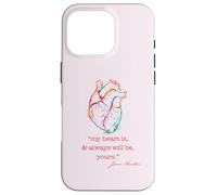 My heart is & always will be yours. Jane Austen Edward Meme Case for iPhone 16 Pro
