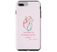 My heart is & always will be yours. Jane Austen Edward Meme Case for iPhone 7 Plus/8 Plus