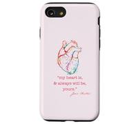 My heart is & always will be yours. Jane Austen Edward Meme Case for iPhone SE (2020) / 7/8