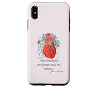 MY HEART IS & ALWAYS WILL BE YOURS Jane Austen Quote Meme Case for iPhone XS Max