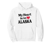 My Heart Is In Alaska Pullover Hoodie