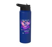 My Heart is in Heaven, My Brother Forever Loved Stainless Steel Insulated Water Bottle