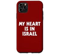 My Heart Is In Israel Case for iPhone 11 Pro Max