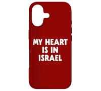 My Heart Is In Israel Case for iPhone 17
