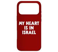My Heart Is In Israel Case for iPhone 17 Pro Max