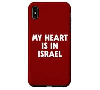 My Heart Is In Israel Case for iPhone XS Max