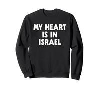 My Heart Is In Israel Sweatshirt