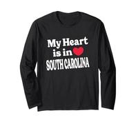 My Heart is in South Carolina Long Sleeve T-Shirt